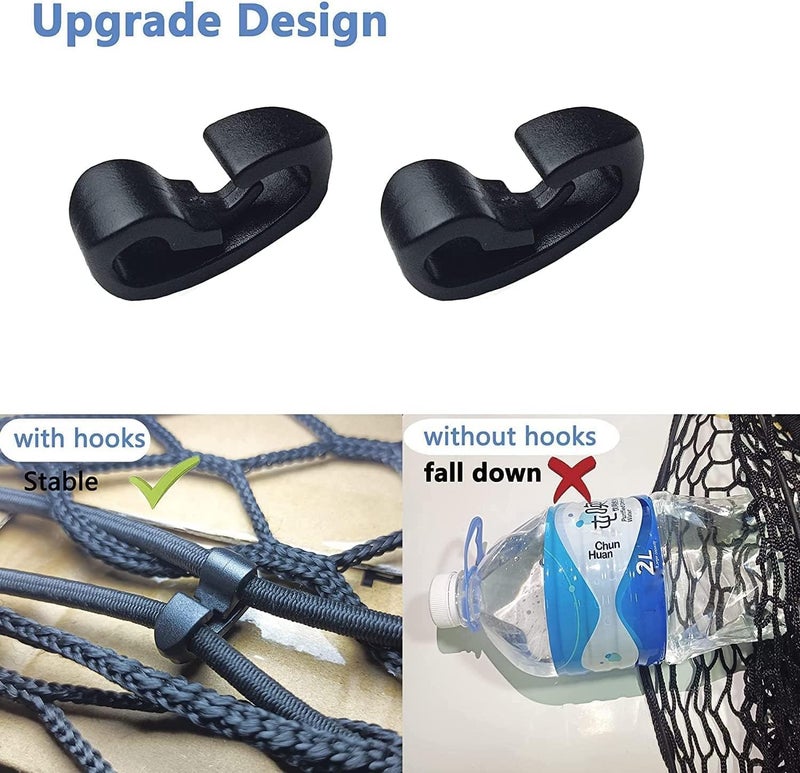 Leezhen Rear Trunk Cargo Net Compatible with Hyundai Santa fe 2013 to 2021 2022 2023 2024 2025 - Image 5